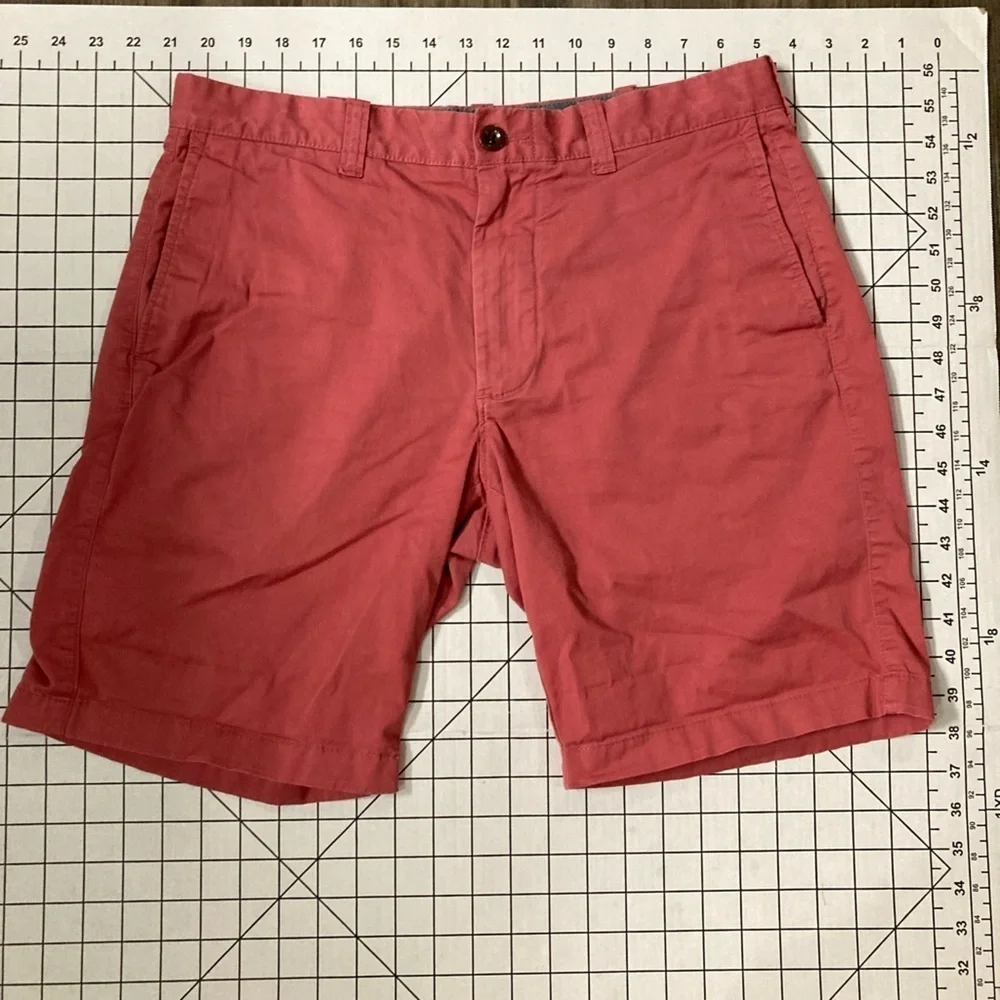 J. Crew Men’s Size 31 Salmon‎ Stretch Flat Front Shorts